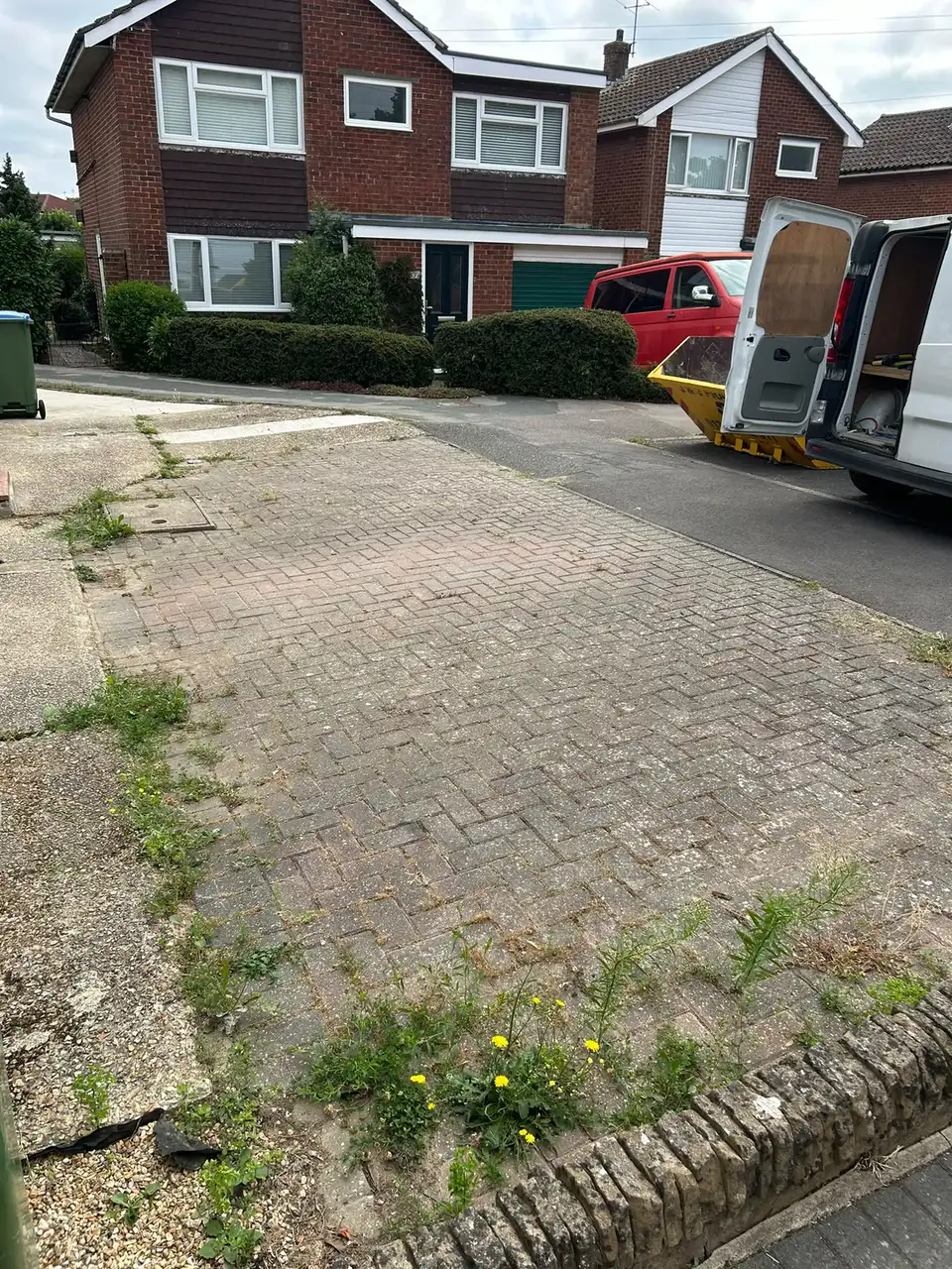 Project 18: Driveway re-lay photograph 1 of 6